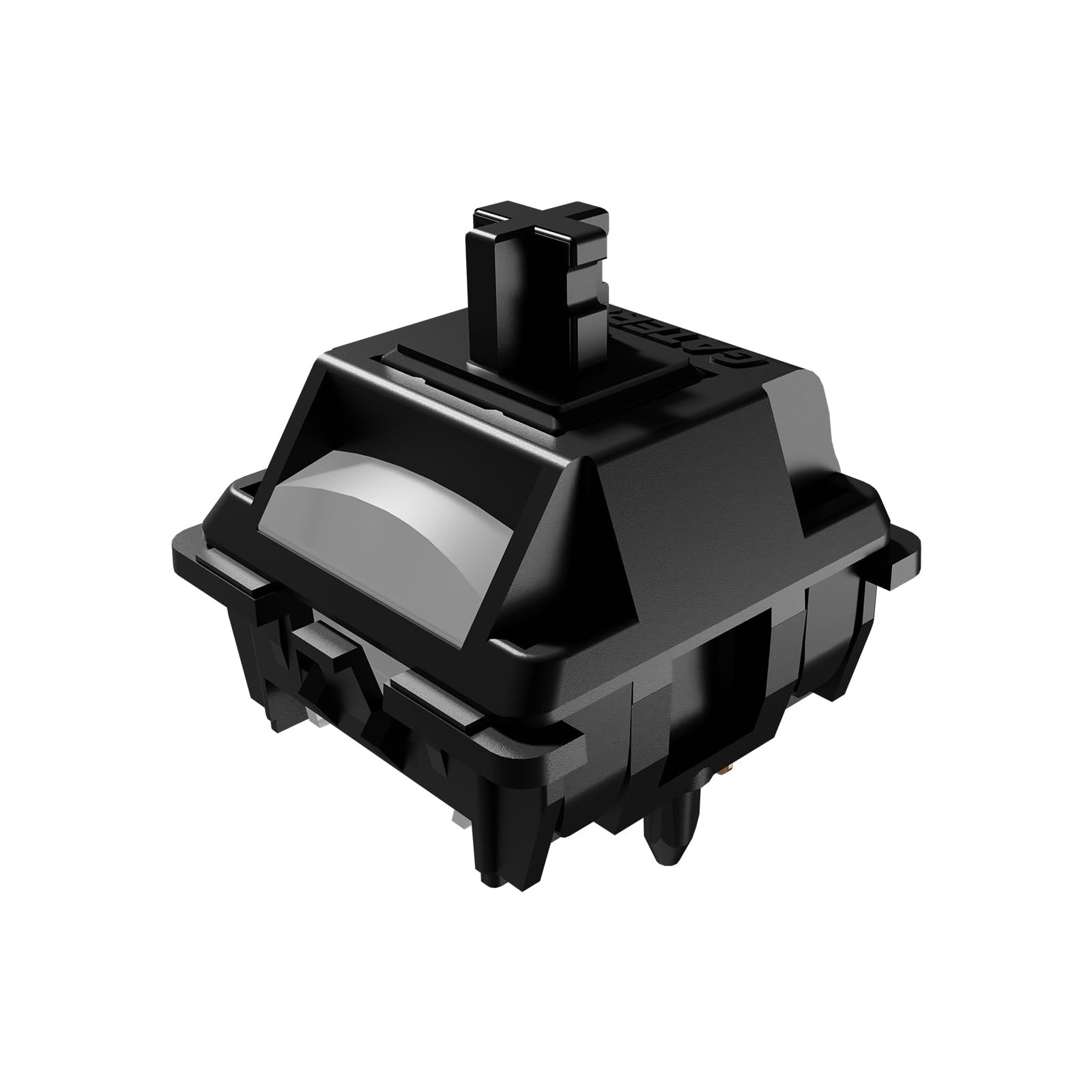 Mciepny Gateron Ghost Linear Keyboard Switches(72pcs) | 5-Pin 50gf Full POM M...