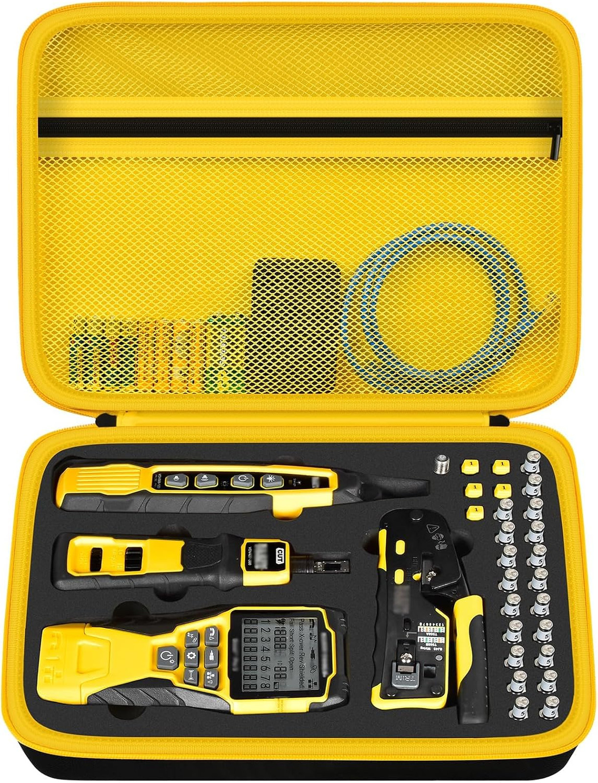 Cable Tester Case for Klein VDV501 851 VDV526 200 Hard Storage Box Organizer