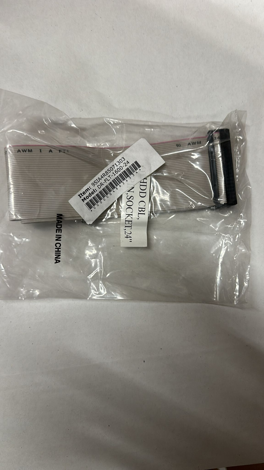 Lot Of 5 Cables Unlimited FLT-1600-24  IDE Dual Device 40 Pin Cable