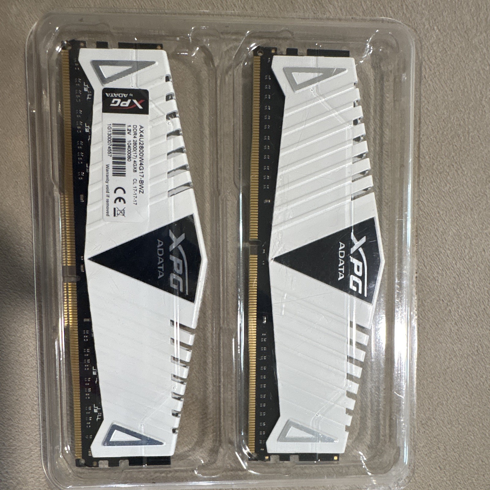 ADATA XPG GAMMIX D10 Desktop Memory RAM 8GB PC4-3000 24000 DDR4-3000MHZ