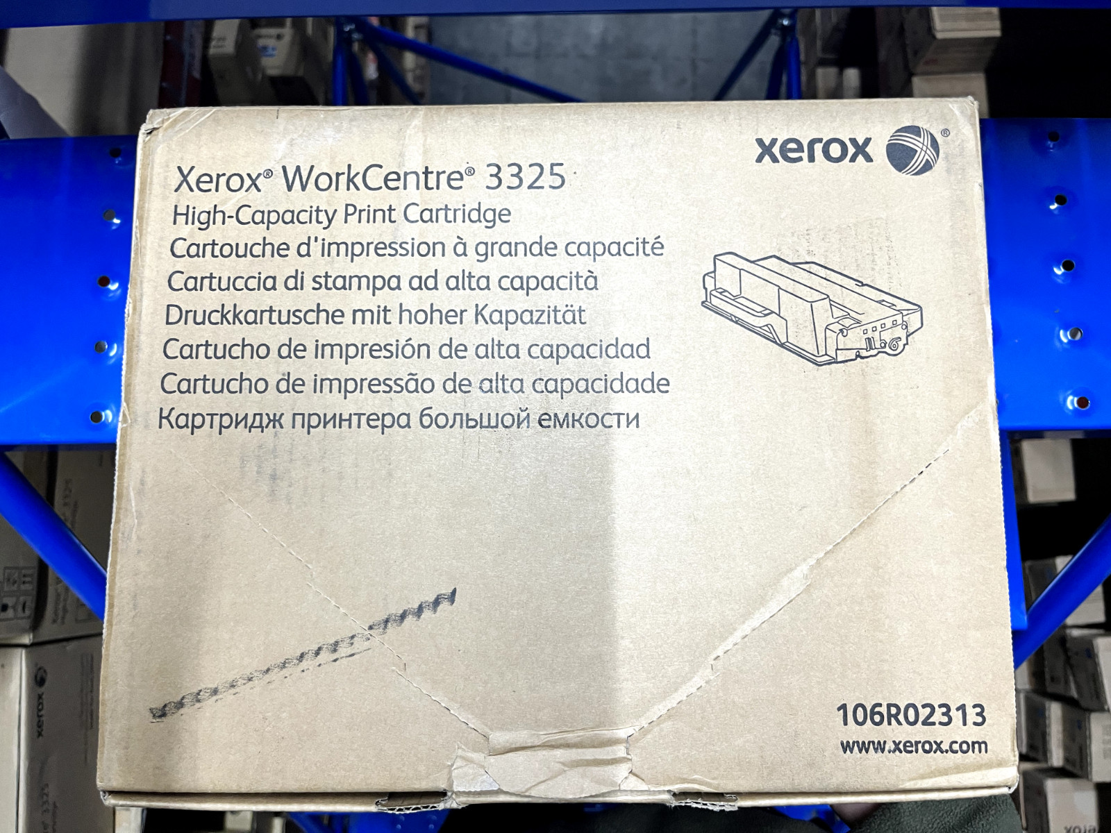 Genuine Xerox 106R02313 Black Toner Cartridge WorkCentre 3325