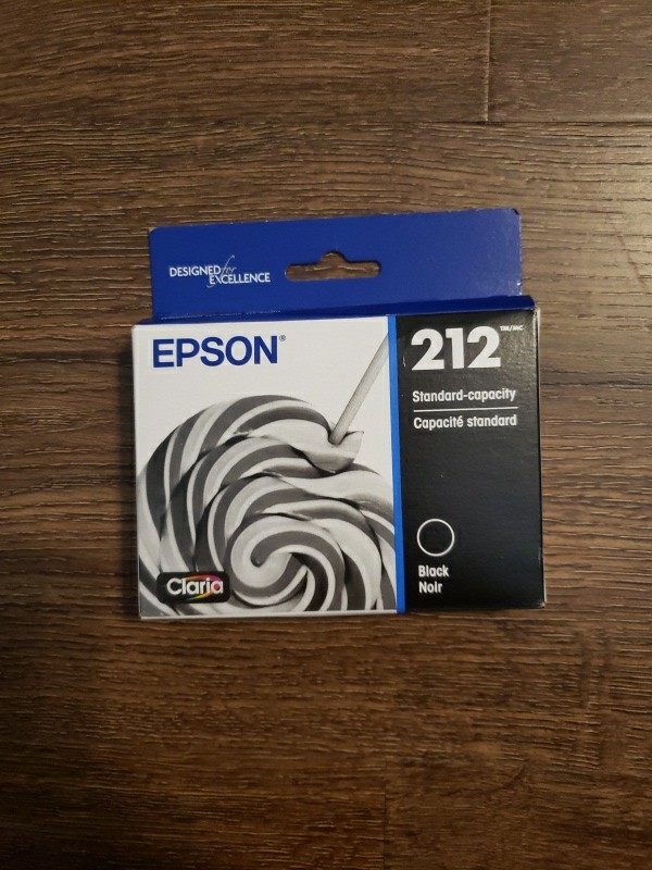 Claria Epson 212 Black Standard Capacity Ink T2120-S (EXP 03/2028)