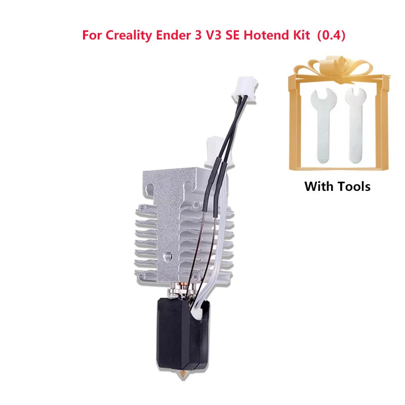 Hotend Kit for Creality Ender 3 V3 SE 24V 60W Ceramic Heater Thermistor Hot End