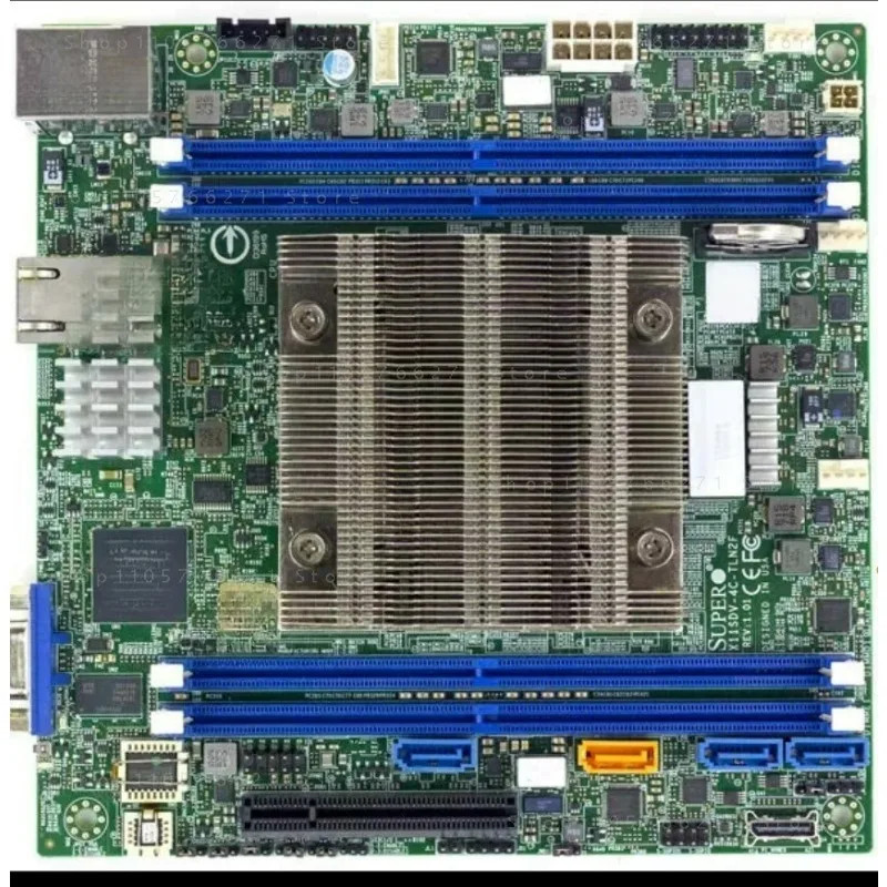 SUPERMICRO Ultra Micro X11SDV-8C-TLN2F D-2123IT Quad-core NAS Server Motherboard