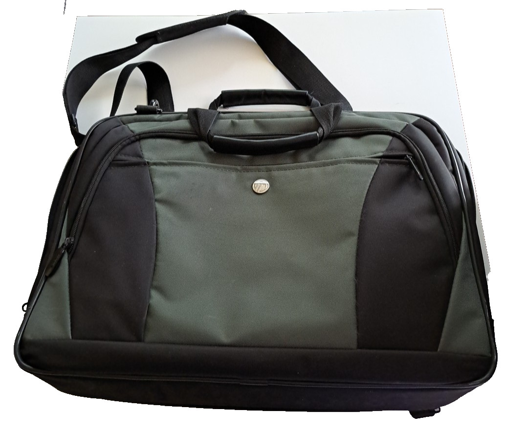 Targus Black Grey Laptop Business Bag Sleek Light Style