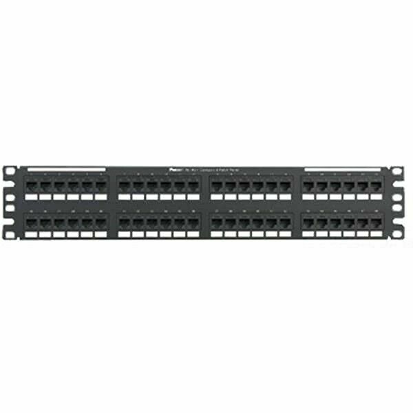 Panduit NK6PPG48Y Cat 6 48 Port Punchdown Patch Panel