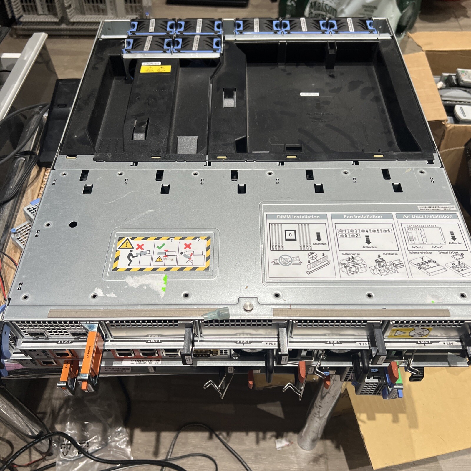 Dell DD-2500 EMC data domain, no drive, 32 Gb memory