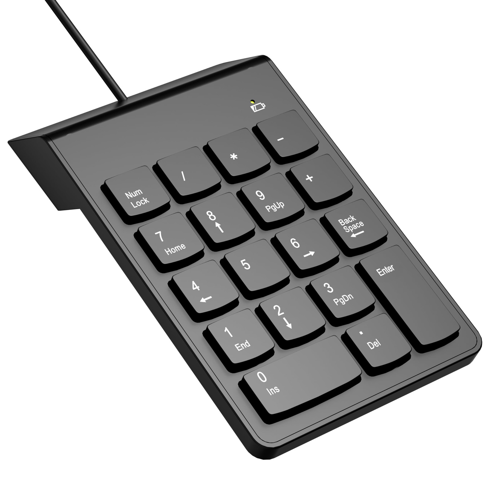 NOOX USB Numeric Keypad Numpad Portable Slim Mini 10 Key Number Pad Keyboard