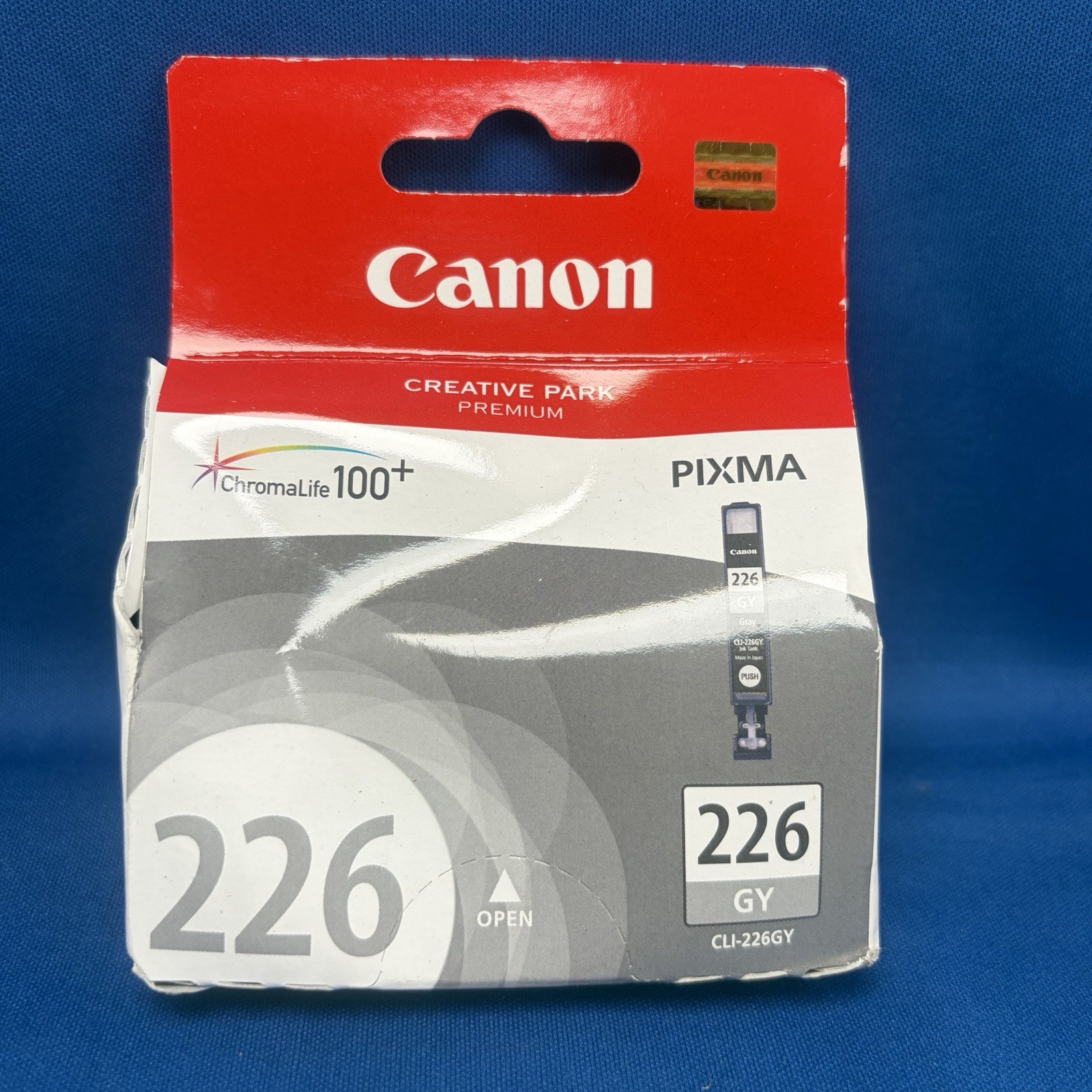 Canon Pixma 226 Gray Ink Cartridge CLI226GY New Sealed