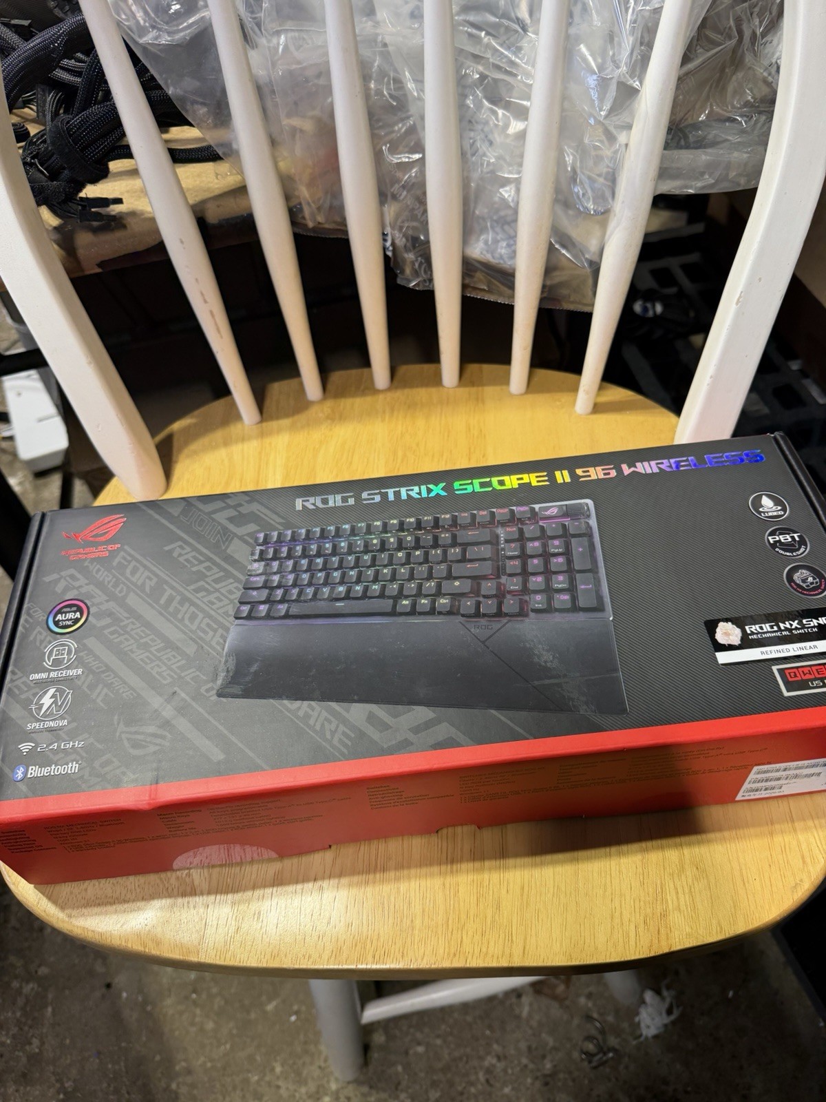 ASUS ROG Strix Scope II 96 Wireless Gaming Keyboard