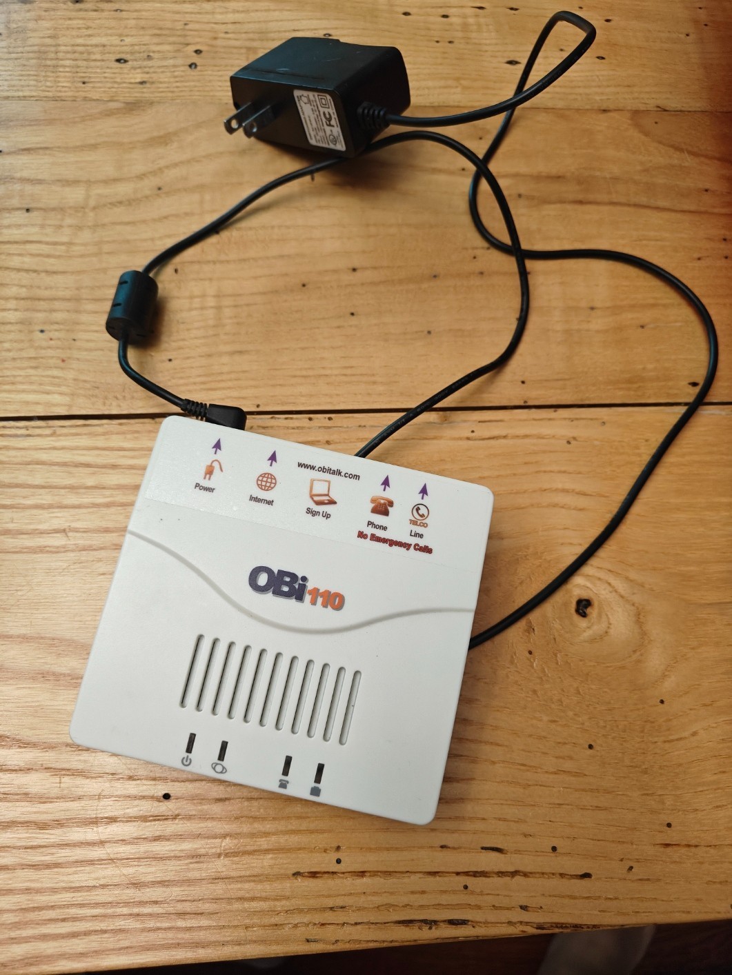 Obihai OBi110 Voice Service Bridge and VoIP Telephone Adapter