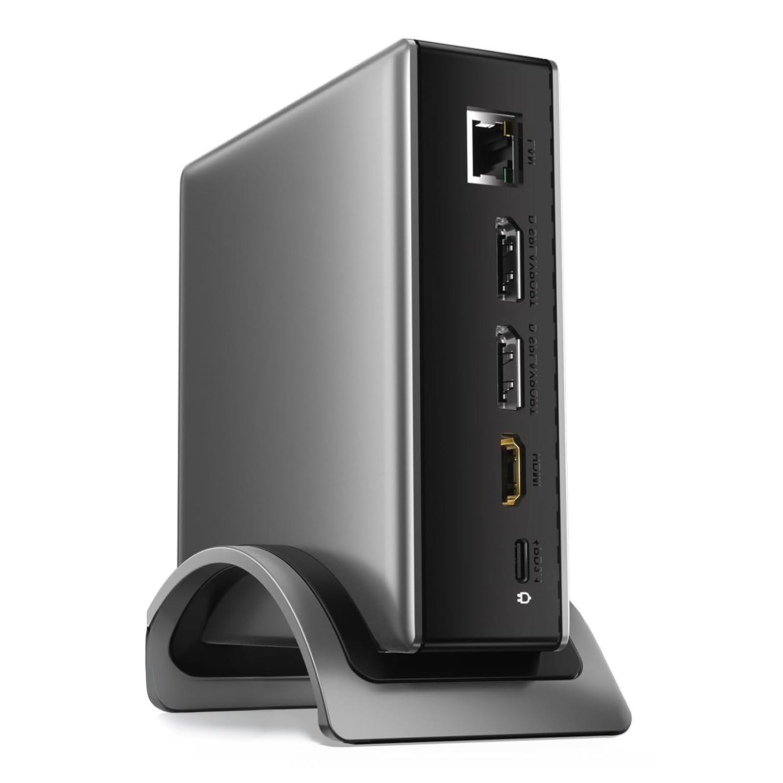 USB-C 3.1 Docking - 3 Monitors - 4K@144Hz, 2xDP, 1xHDMI, RJ45, USB-A, Audio
