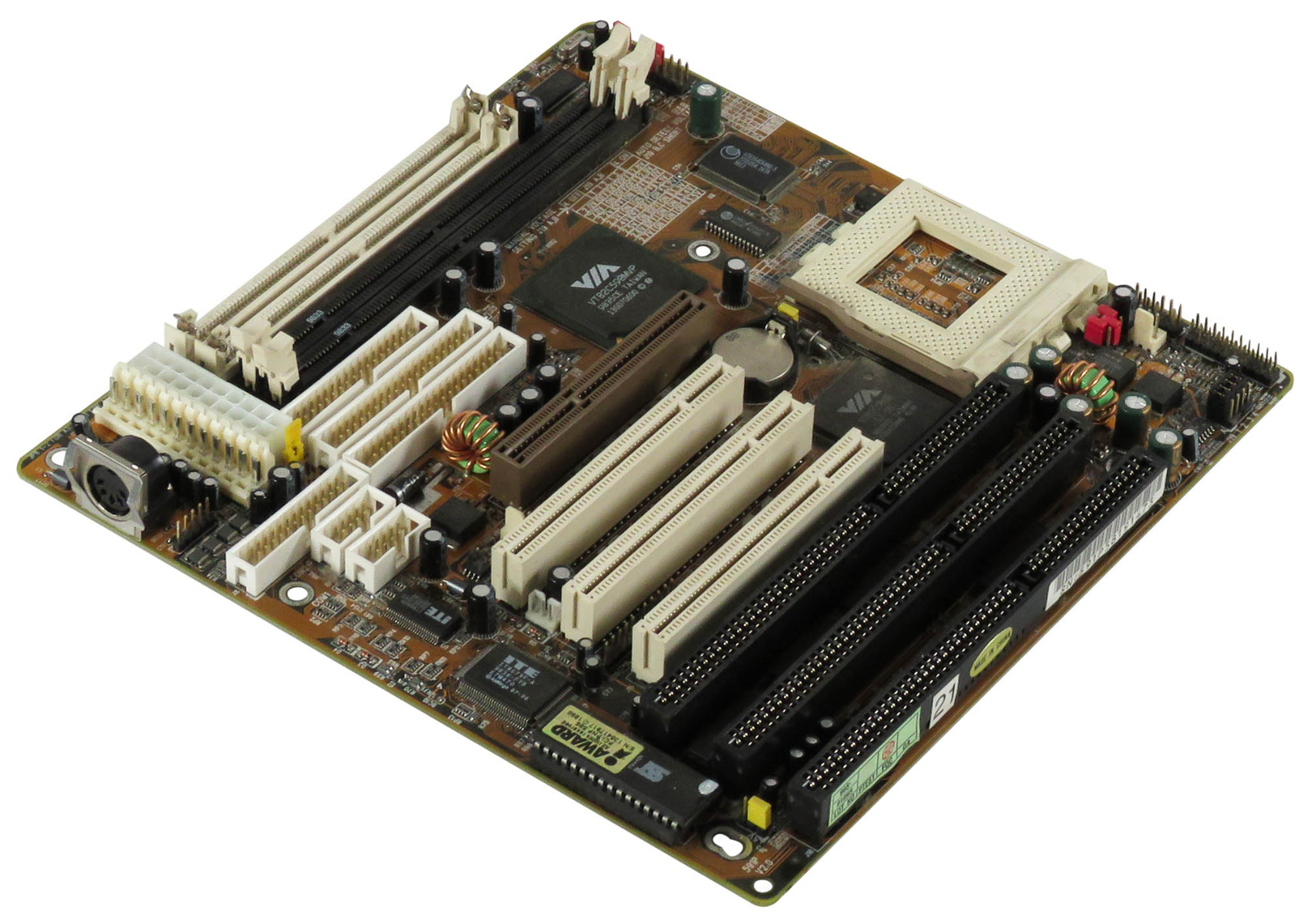 MAINBOARD SHUTTLE HOT-591P V3.1 SOCKET 7 2x SDRAM 2x SIMM 3x PCI 3x ISA