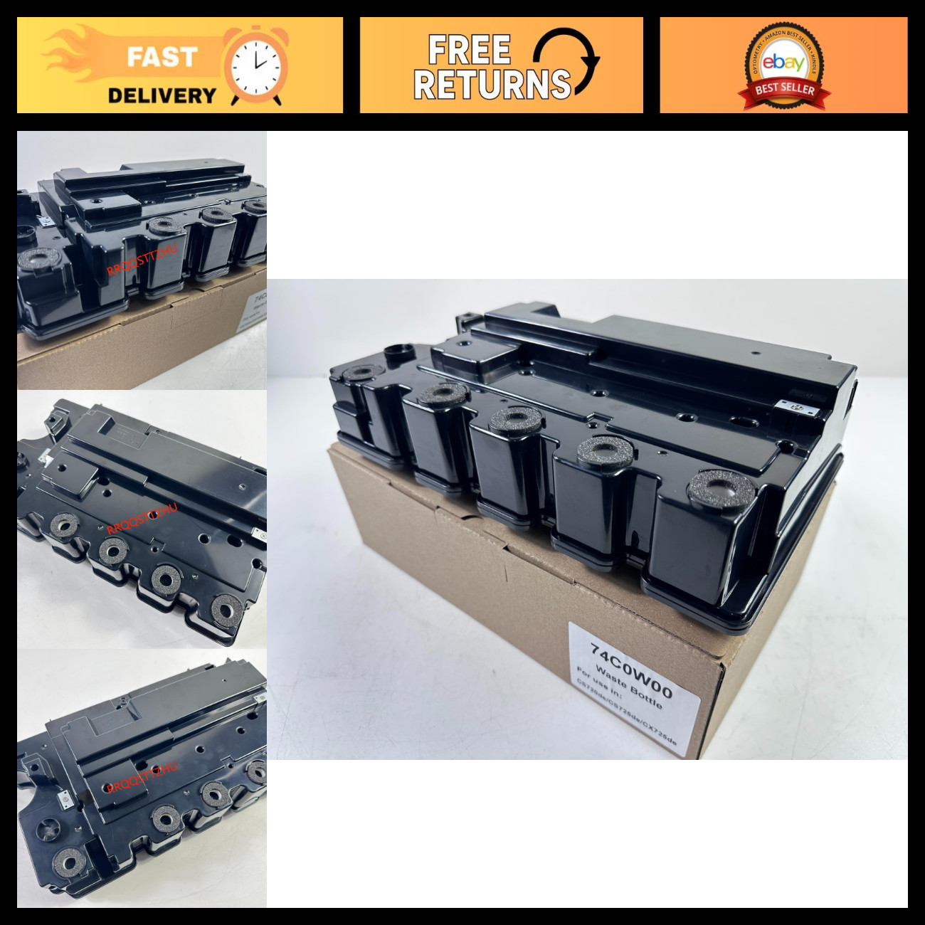 Compatible Waste Toner Container for Lexmark CS720 CS725 CX725 XC4140 XC4150 - N