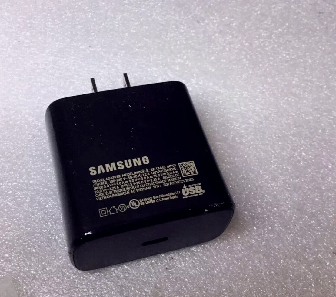 OEM Samsung TA845 45W Galaxy S22+ S23 Ultra SUPER FAST Wall Charger  20V - 2amps