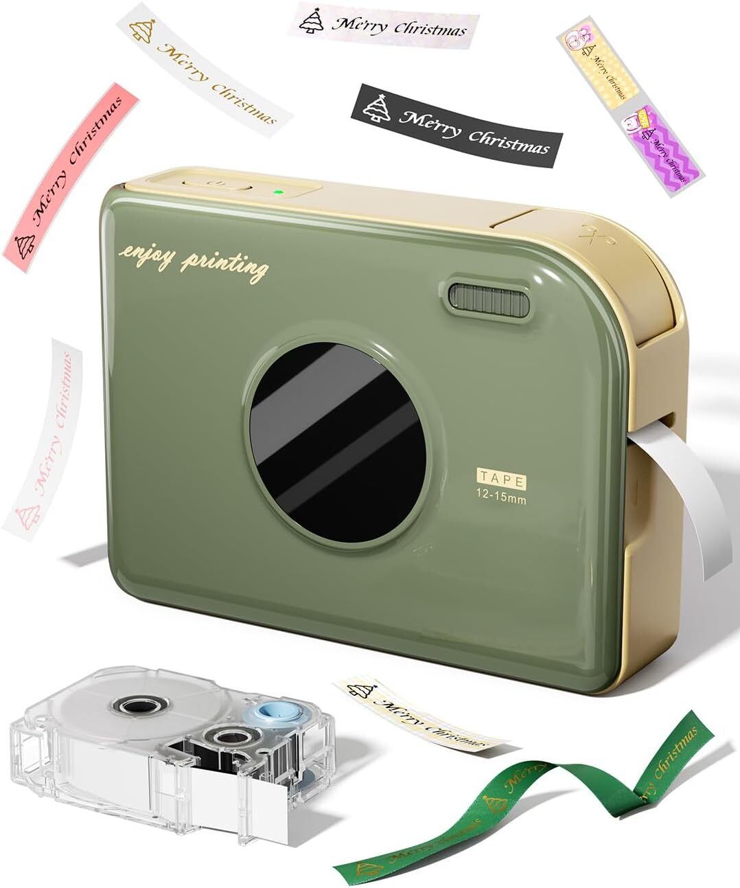 Phomemo A30 Label Maker, Mini Bluetooth Thermal Ribbon Printer Rechargeable LOT