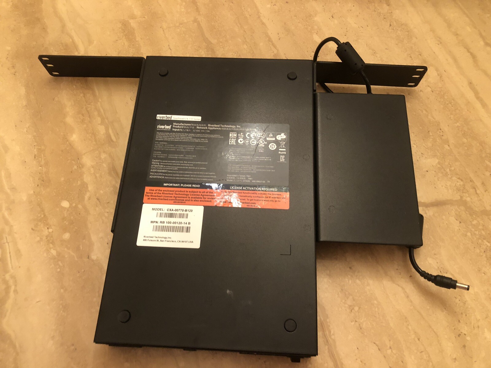 Riverbed Steelhead CX-770 Series CXA-0070-B120