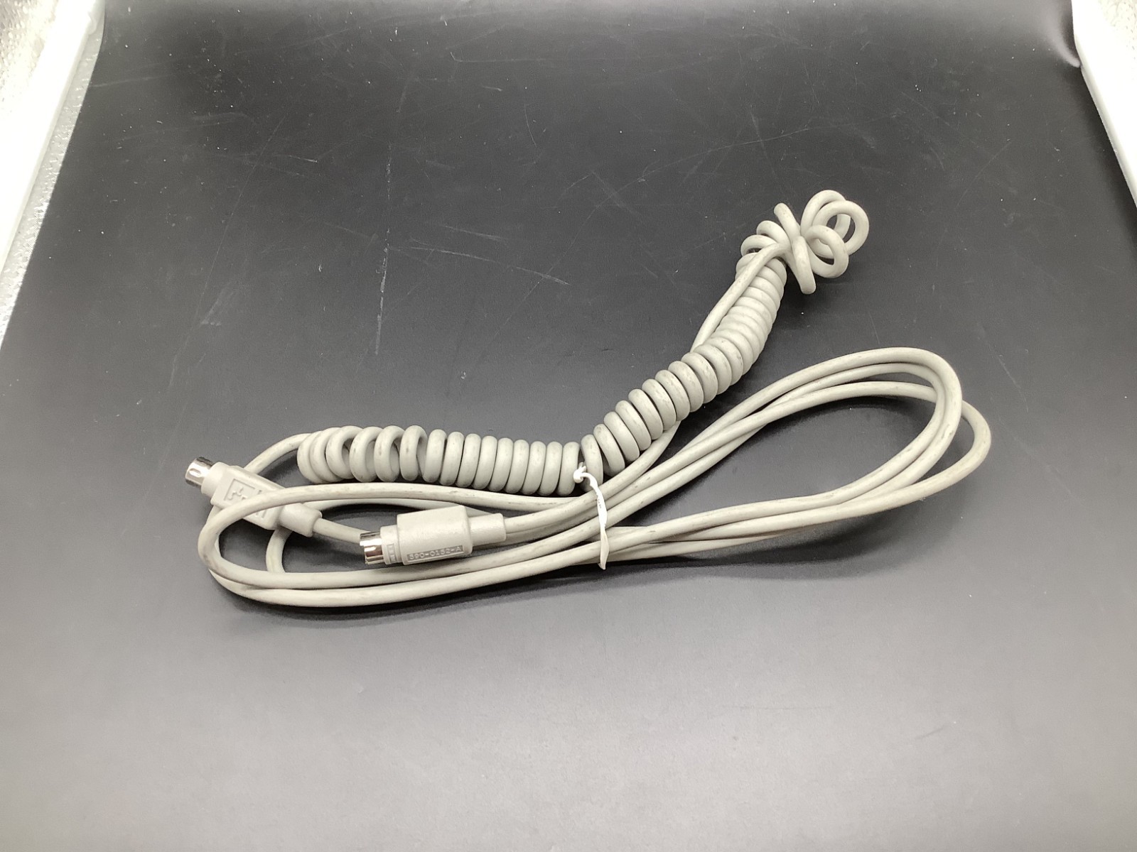 Vintage Apple Extended ADB Keyboard Beige 7’ Cable 590-0152-A RARE Macintosh Mac