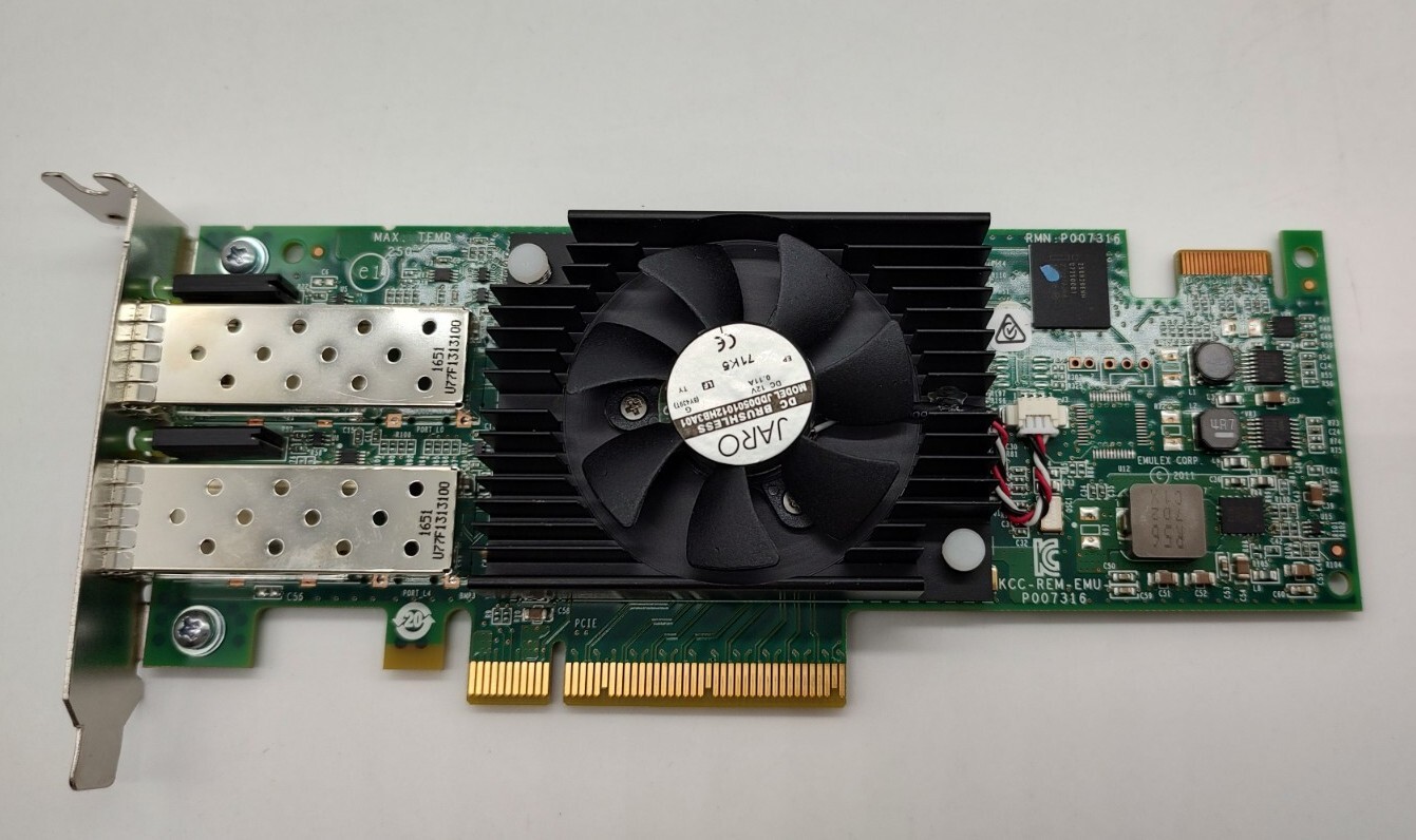 Dell Emulex LPE16002 Dual Port 16GB Fibre Channel Low Profile 06VK2R