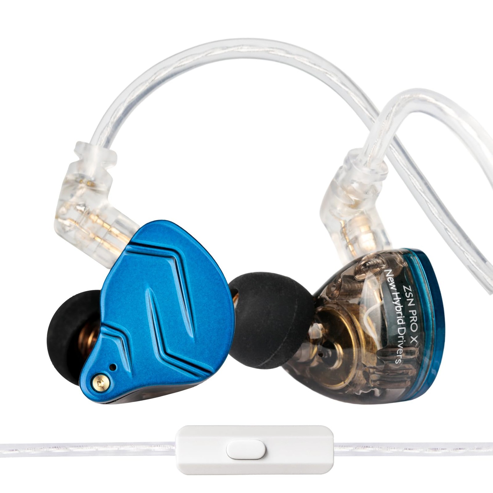 KZ ZSN X Gaming Earbuds, IEM Earphone with 1BA and 1DD Headphones, KZ High Fi...