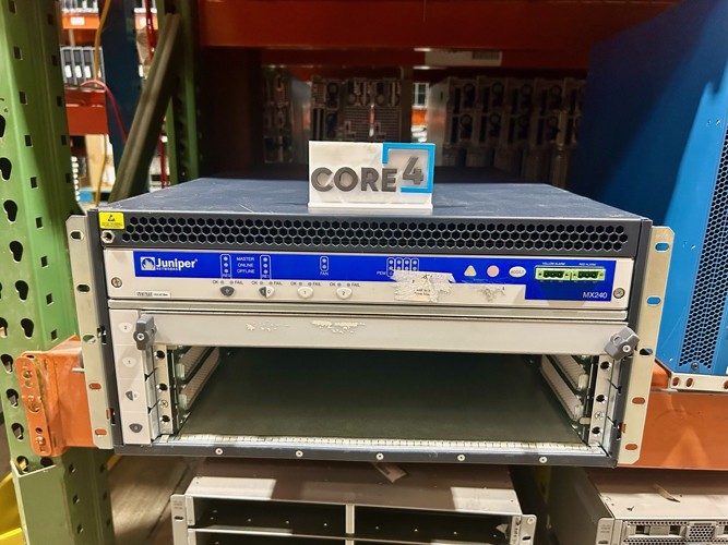JUNIPER CHAS-BP-MX240-S MX240 ROUTER CHASSIS