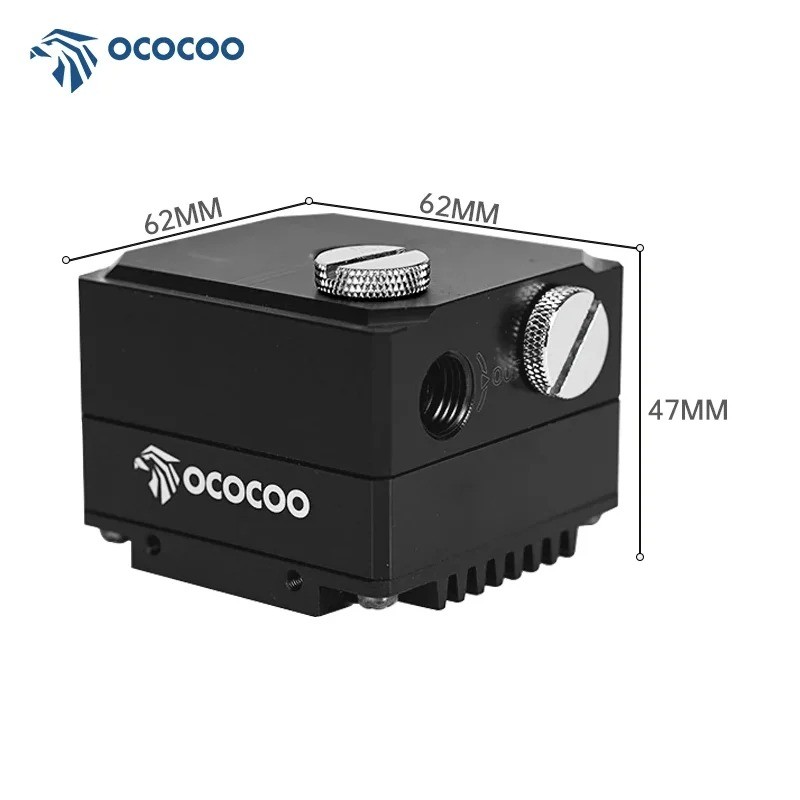 OCOCOO H06A PC Water Cooling Pump 600L/H DC 12V PWM CPU Liquid Cooler