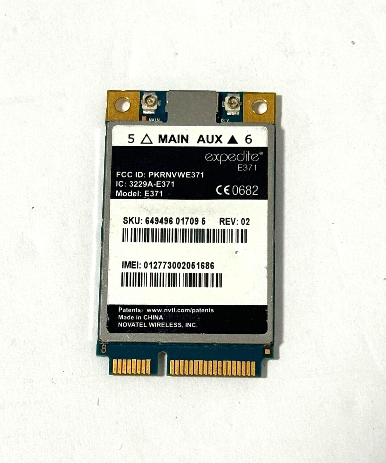 OEM NOVATEL Expedite E371 LTE 3G 4G WWAN PCI Express Card