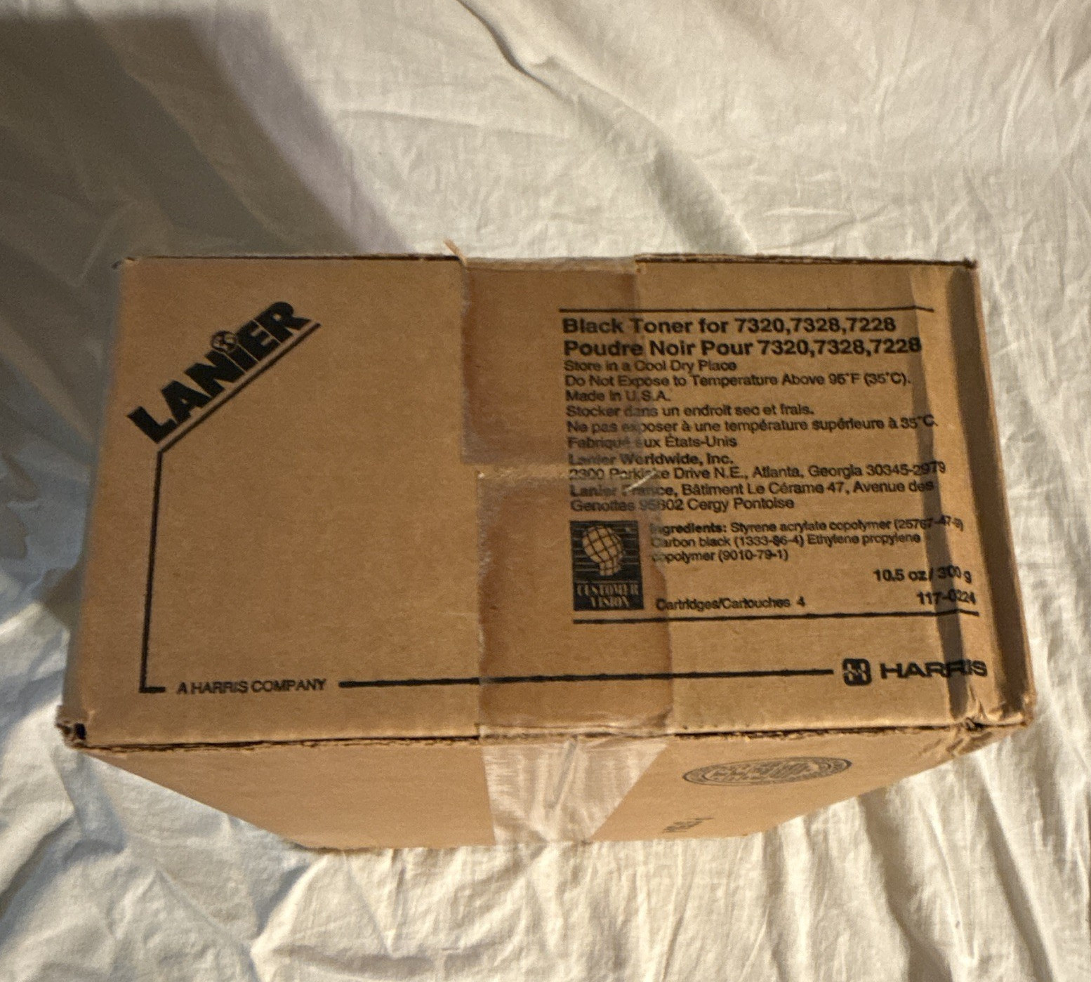 Lanier Genuine/Original Black Laser Toner Cartridges for 7320 7328 7228