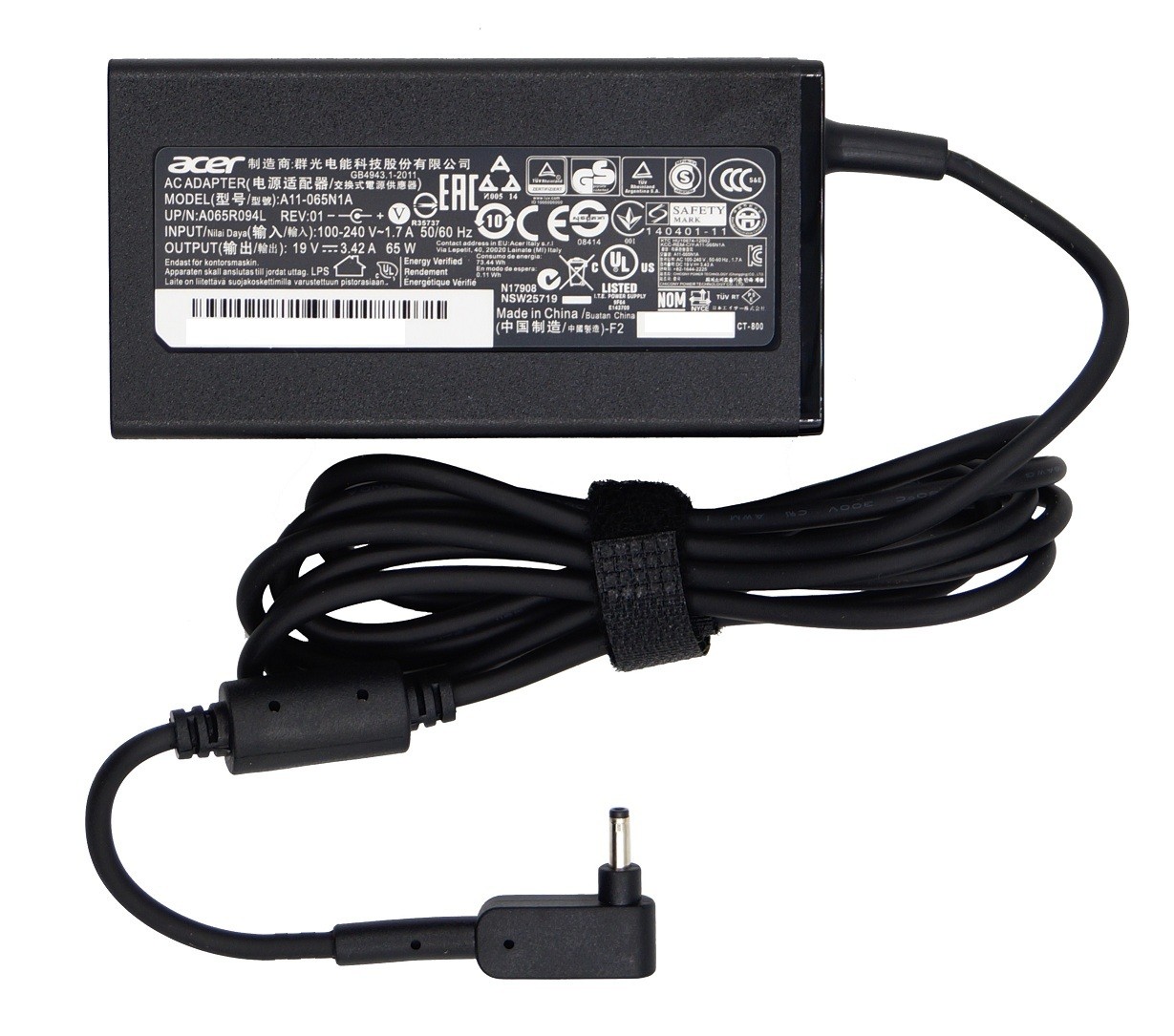 Genuine AC Adapter Charger New Gateway NV49C NV49C06u NV49C07u NV50A Power Cord