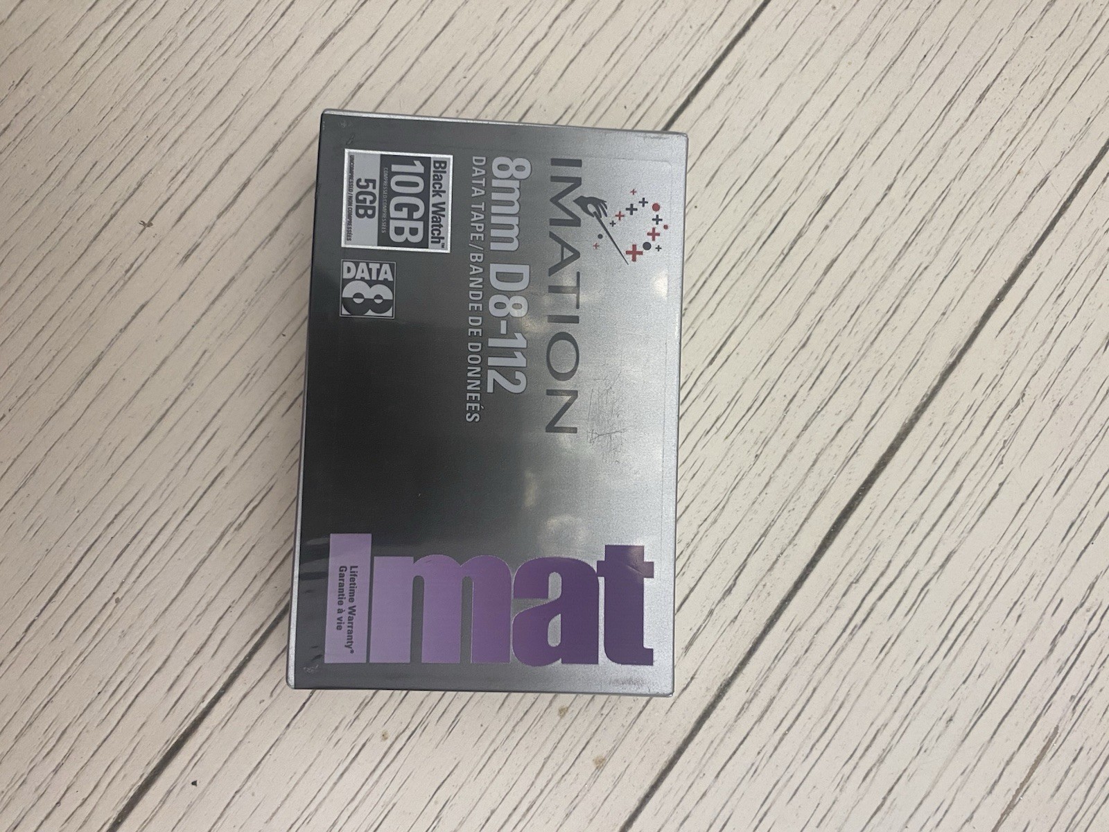 Imation 8mm D8-112 Data Tape Cartridge Sealed New