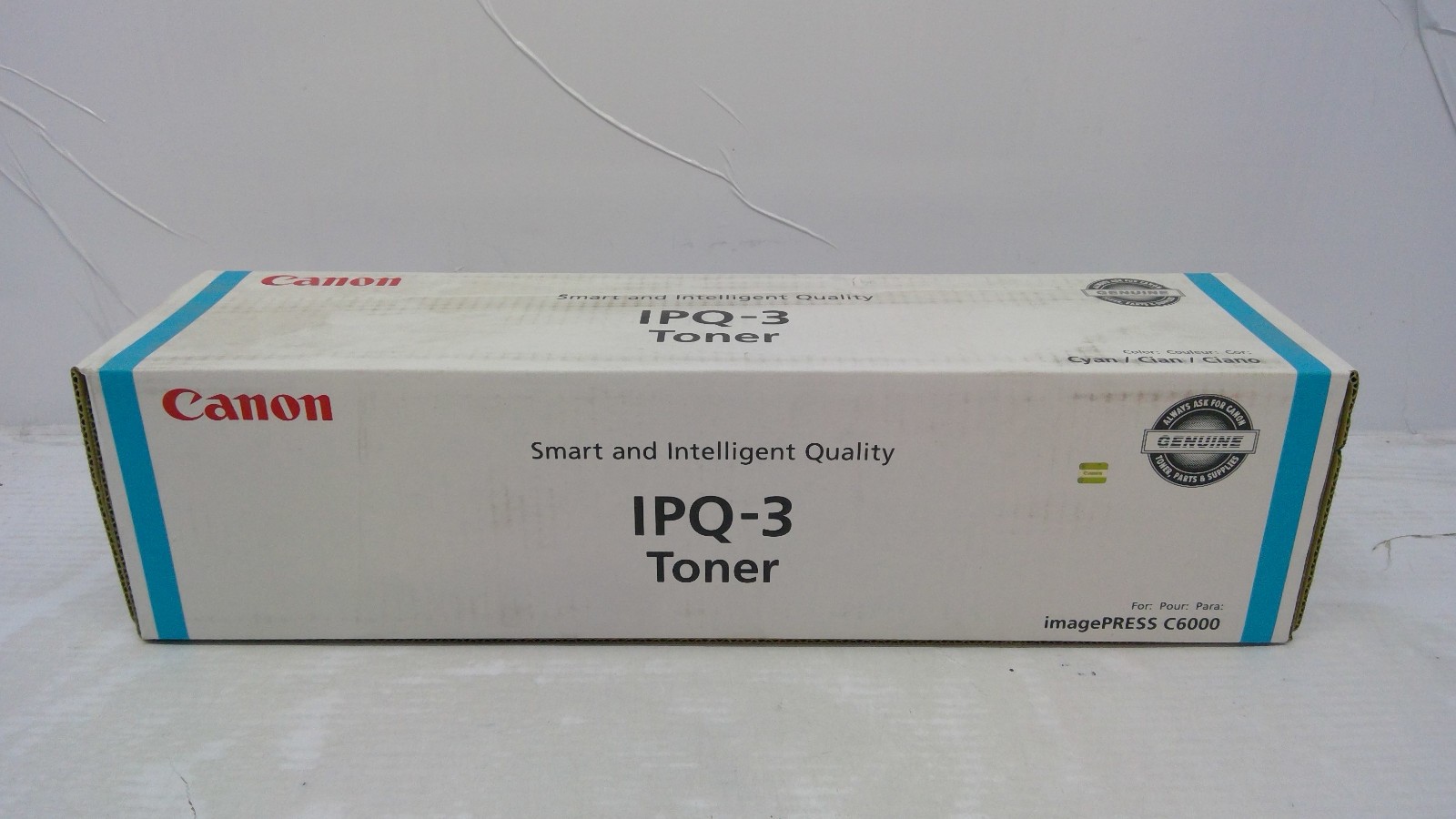 Genuine Canon IPQ-3 Cyan Toner Cartridge 2549B003AA 2549B003