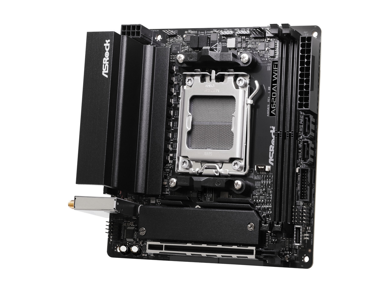ASRock A620AI WiFi AM5 AMD A620A Mini ITX Motherboard
