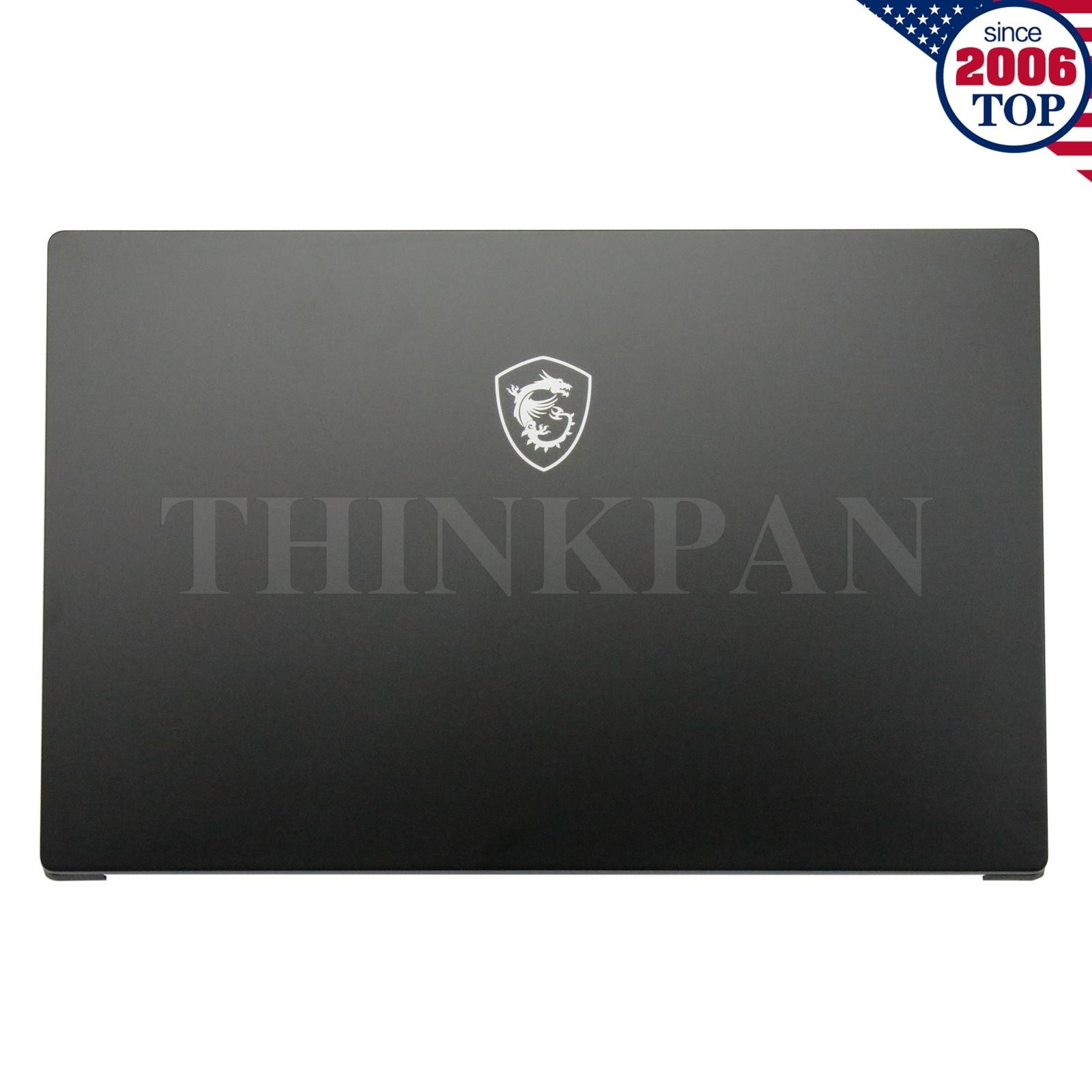 New MSI Modern 15 MS-1551 M15 15.6" LCD Back Cover Rear Top Lid Black US