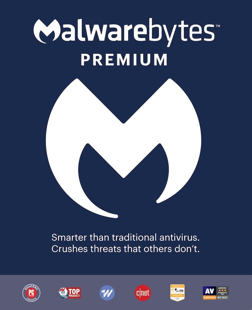 Malwarebytes Premium 2026 Win, Mac, iOS, Android 1 Device 1 Year Same Day Email