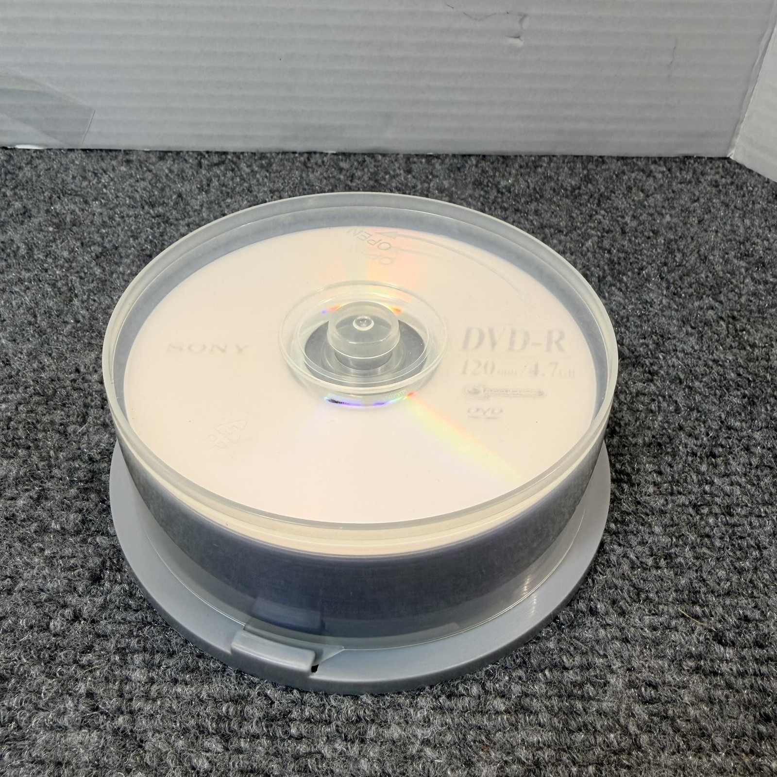 Sony DVD-R 16x 4.7GB 120min Blank Recordable Discs Spindle Data Video Media