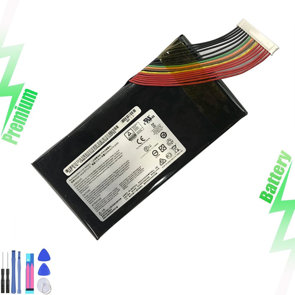 BTY-L78 Battery for MSI GT62VR 6RD GT73 GT73VR GT80 GT80S GT83 GT83VR