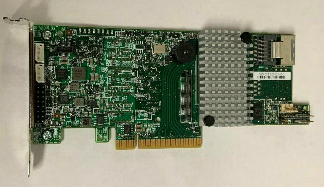 LSI MEGARAID 9266-4I W/ LSICVM01 CACHE VAULT FULL HEIGHT // L3-25413-18B