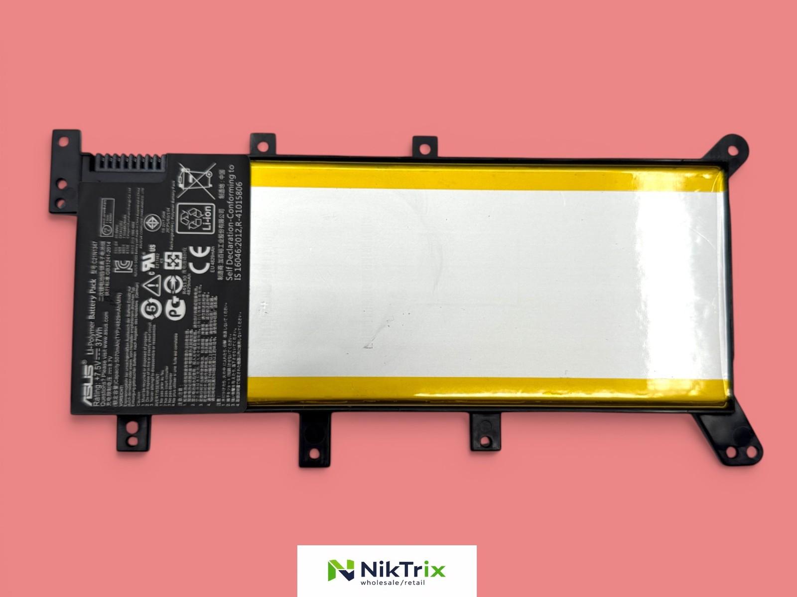 C21N1347 0B200-01200300M ASUS X555DA X555D 15.6" Genuine Battery 7.6V 37Wh