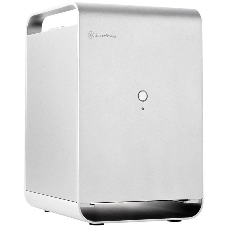 Silverstone CS01S - Case Storage Mini-ITX Computer Case, Silver