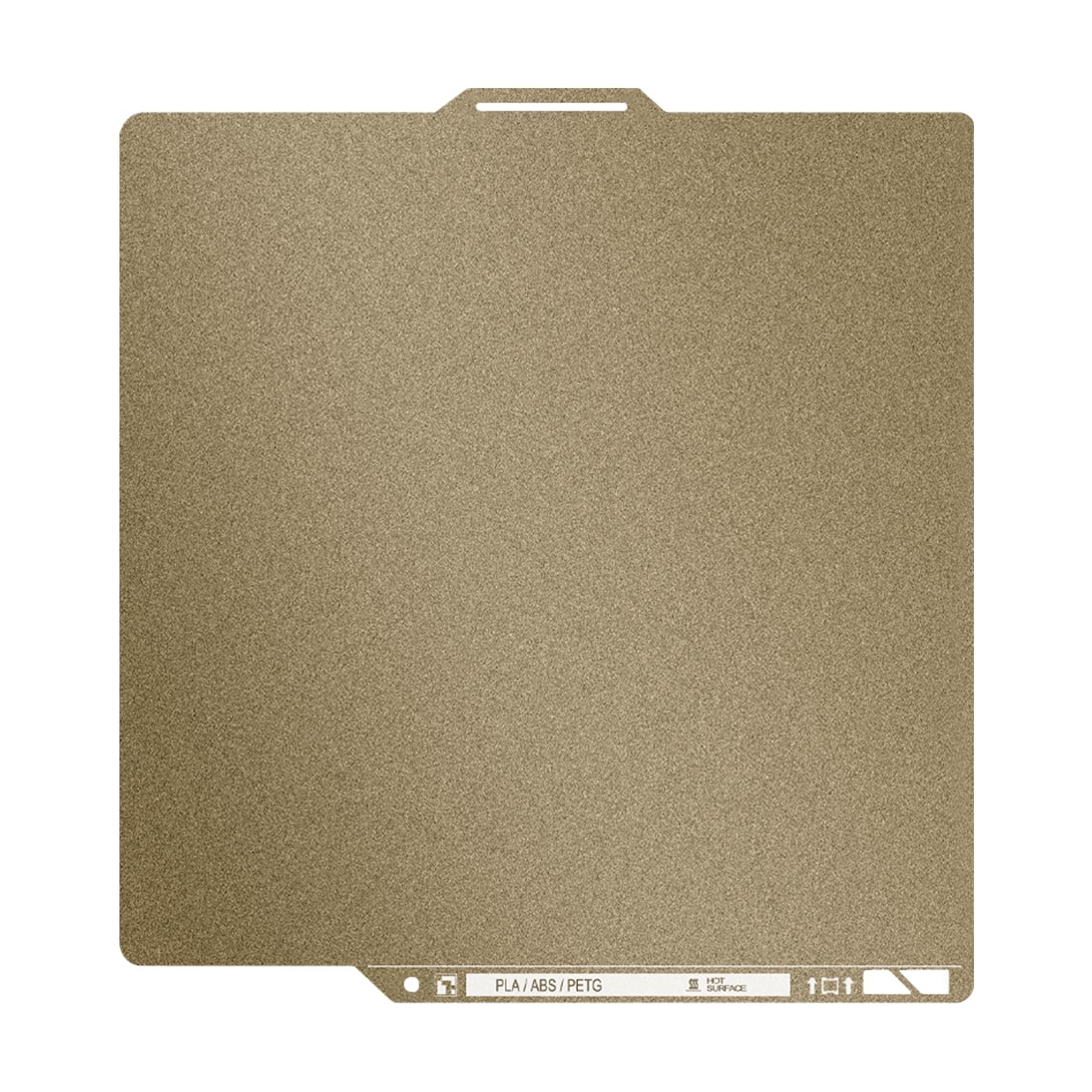 Bambu Lab PEI Build Plate 257x257mm Double Sided Textured Flexible Steel Sheet