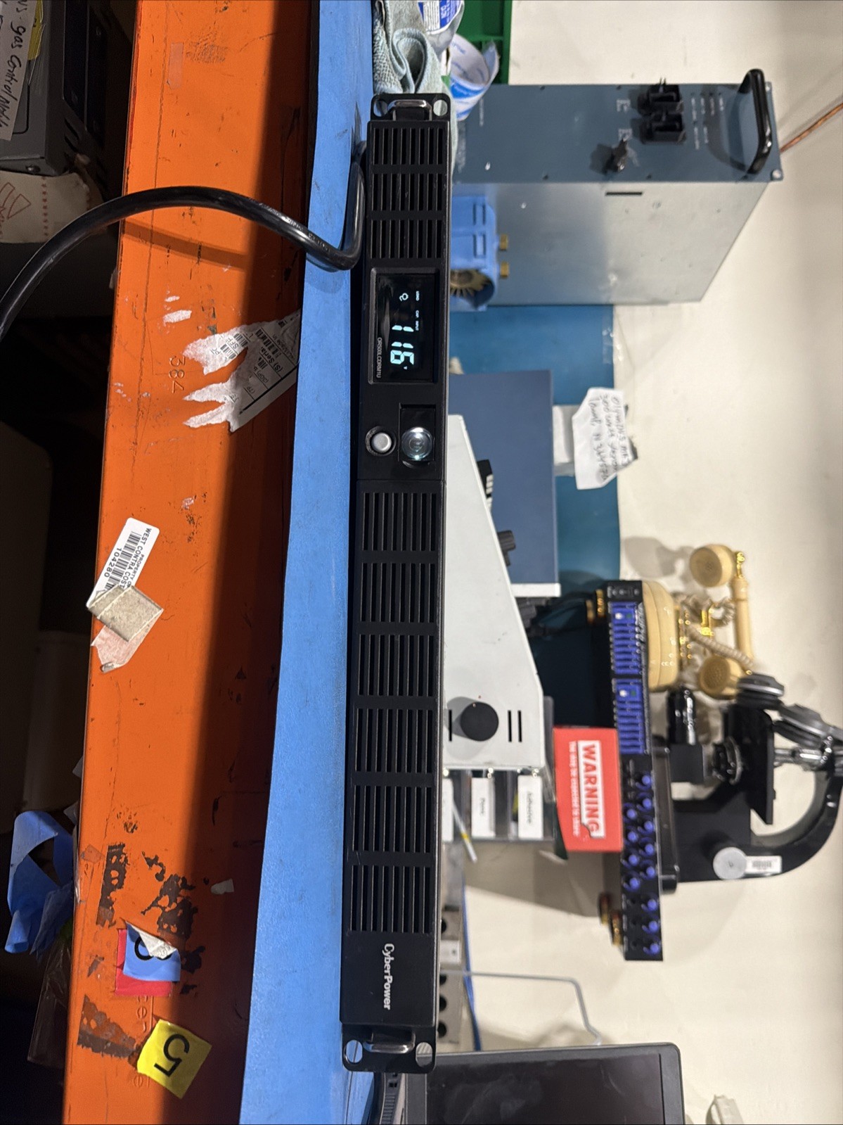 CyberPower OR500LCDRM1U-R Smart App LCD UPS, 6 Outlets