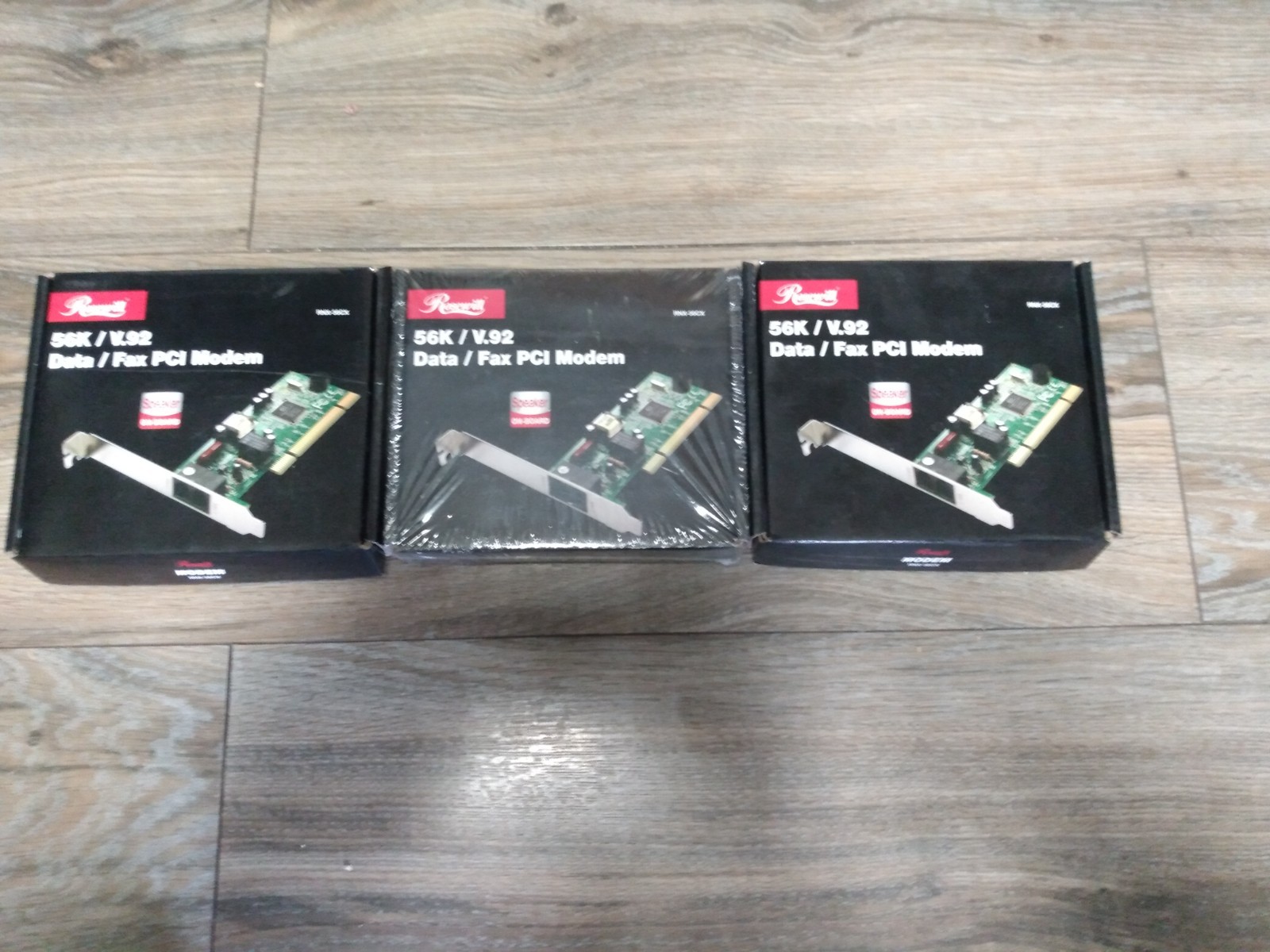 LOT OF  3 Rosewill RNX-56CX 56K V.92 Software-Based Data/Fax PCI Modem
