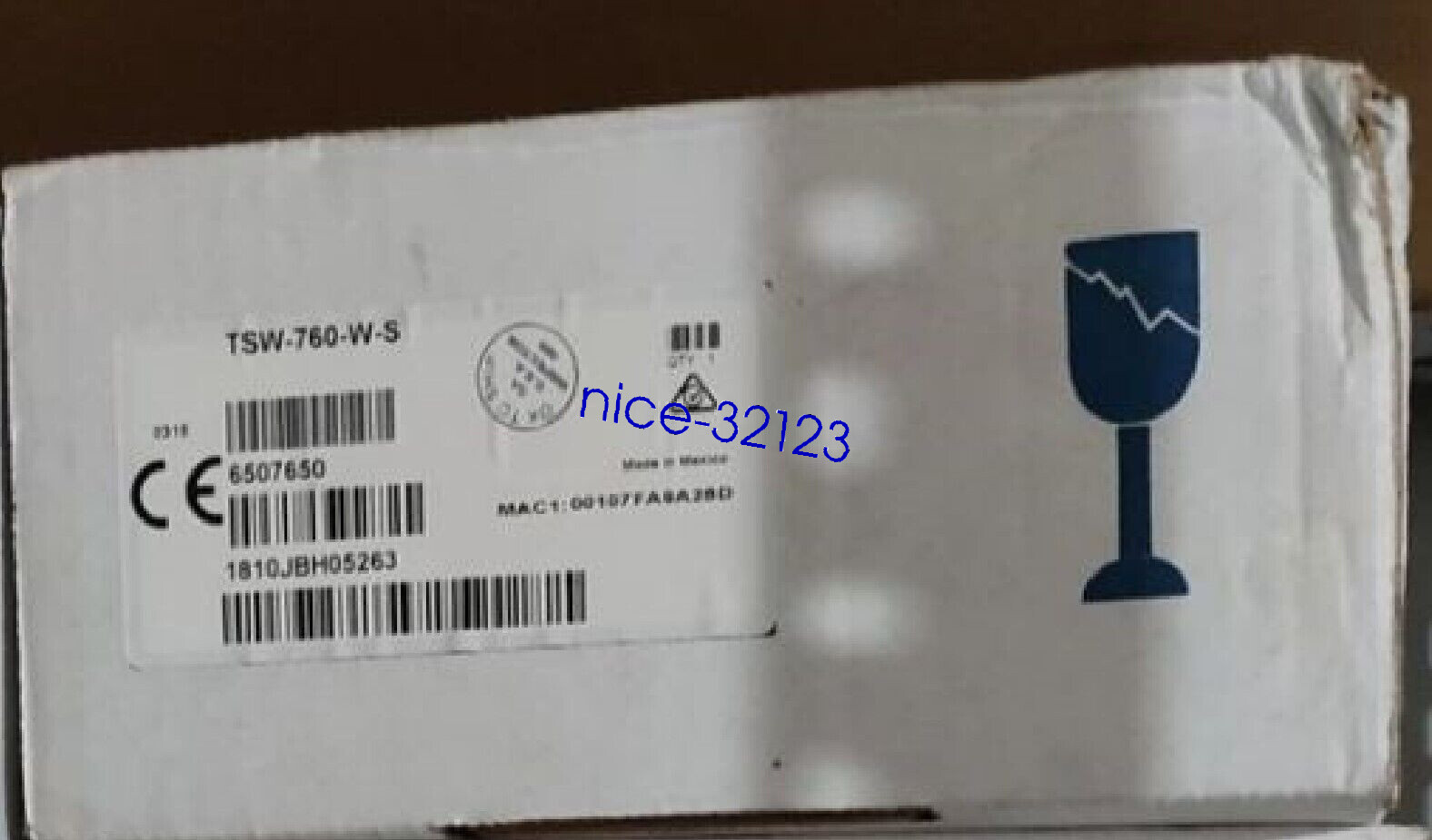 1pc CRESTRON BRAND NEW TSW-760-W-S  Via DHL or Fedex