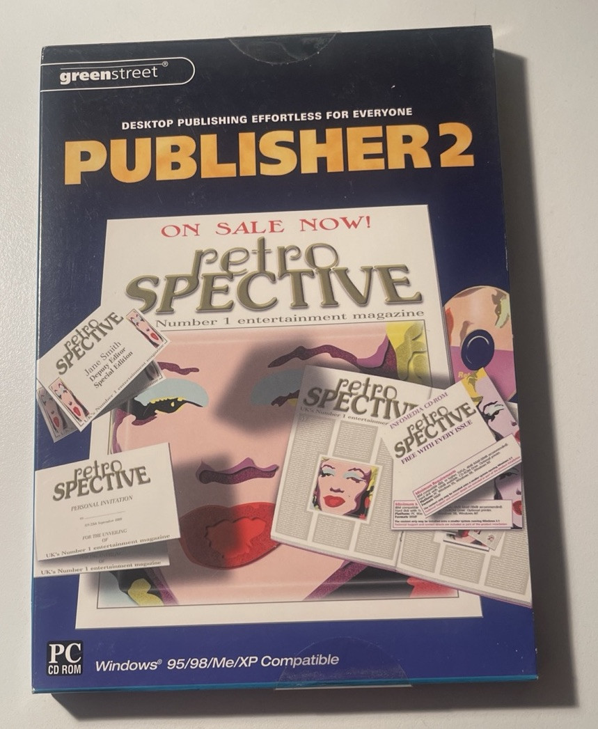 Greenstreet Publisher 2 PC CD-ROM  Windows Vintage Software