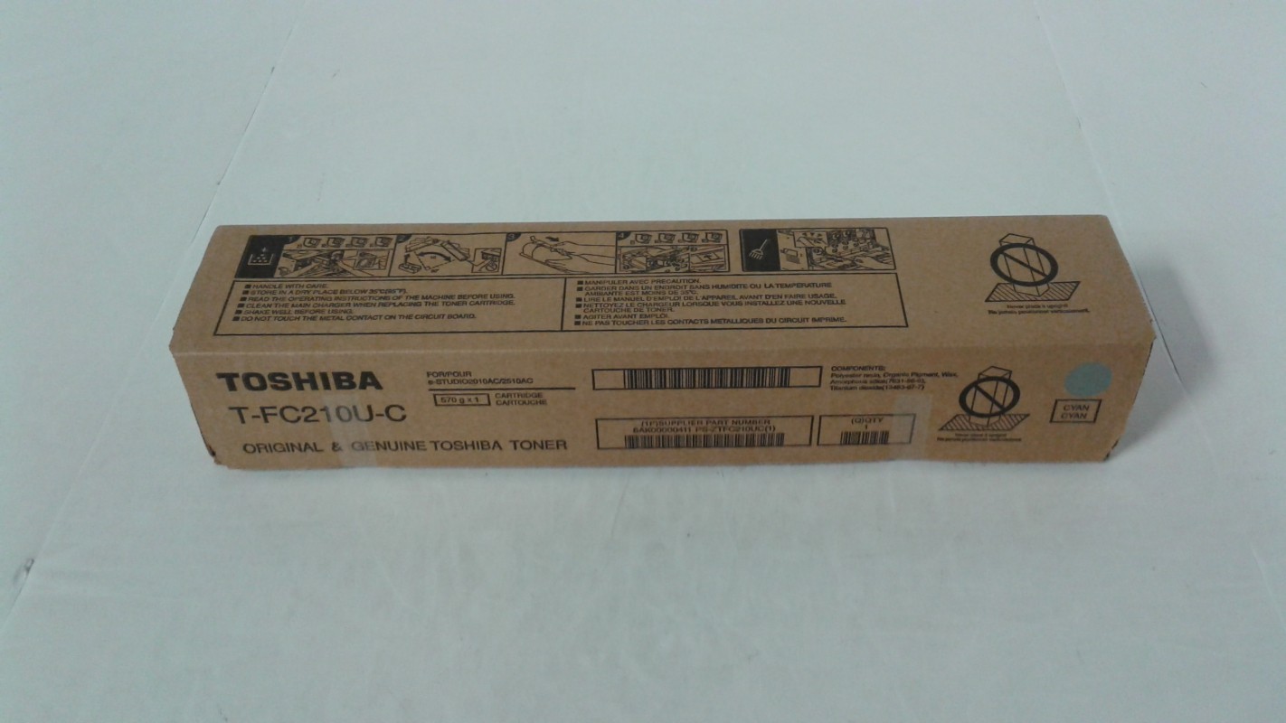 Toshiba TFC210UC Toner Ctg Cyan for Toshiba e-STUDIO 2510AC