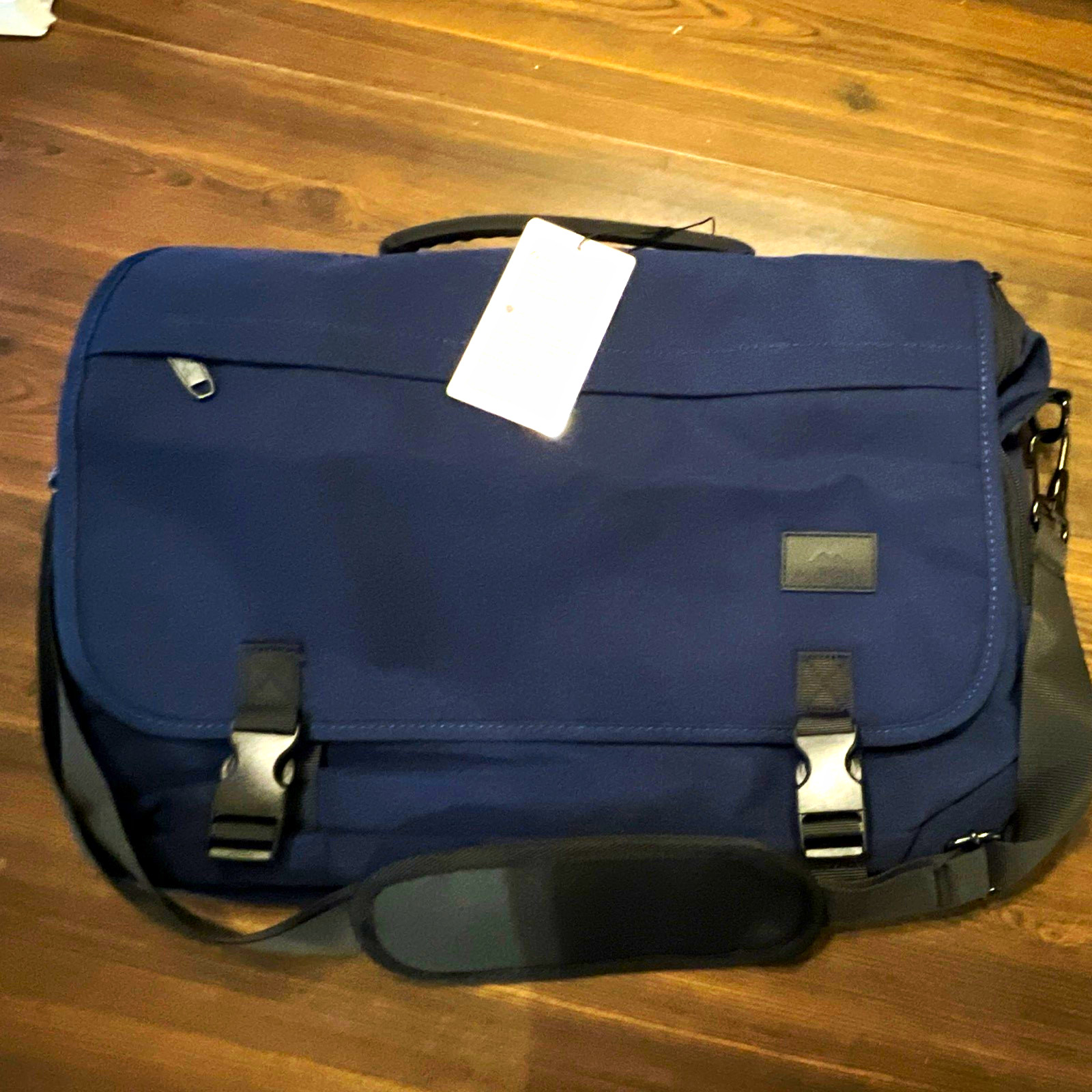Matein Water Resistant Messenger Bag with 15.6”Laptop Sleeve with Shoulder Strap