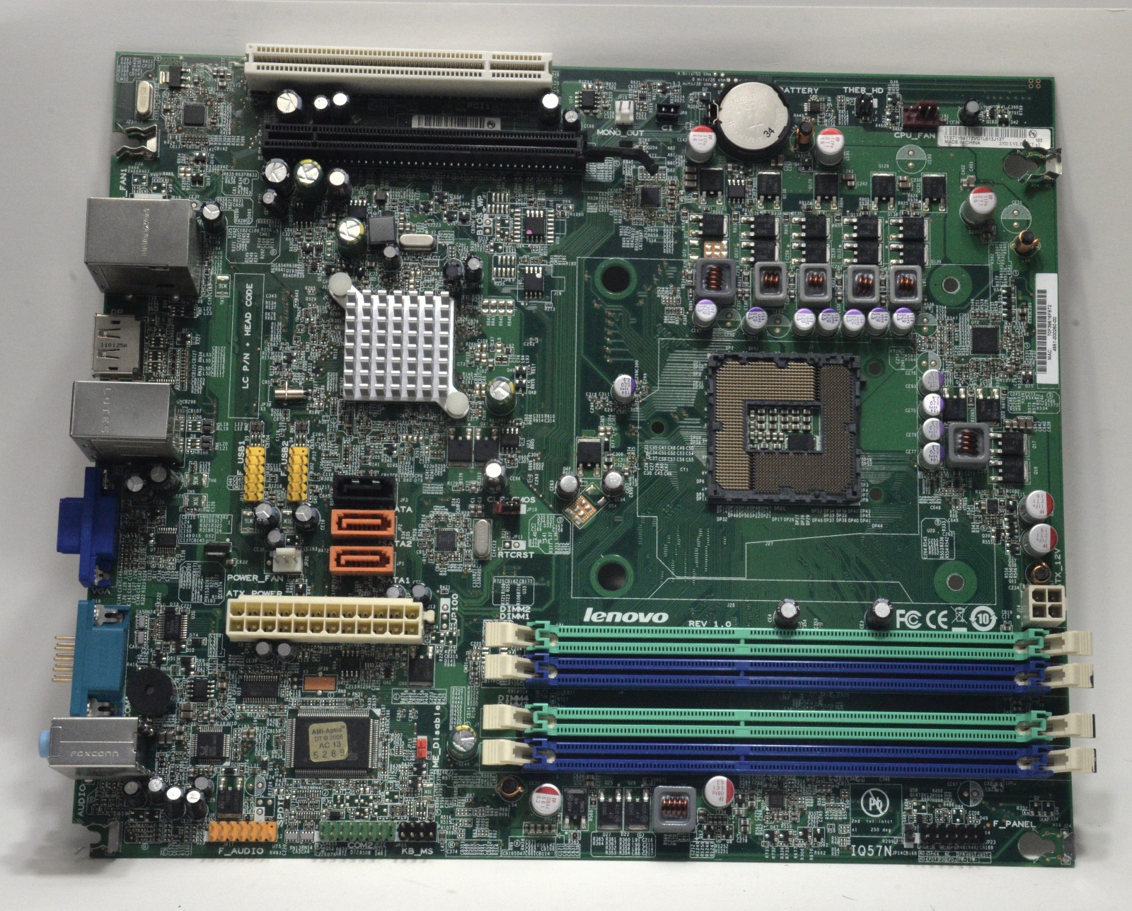 Lenovo #71Y5975 Micro ATX IQ57N LGA 1156 Motherboard Desktop PC System Component