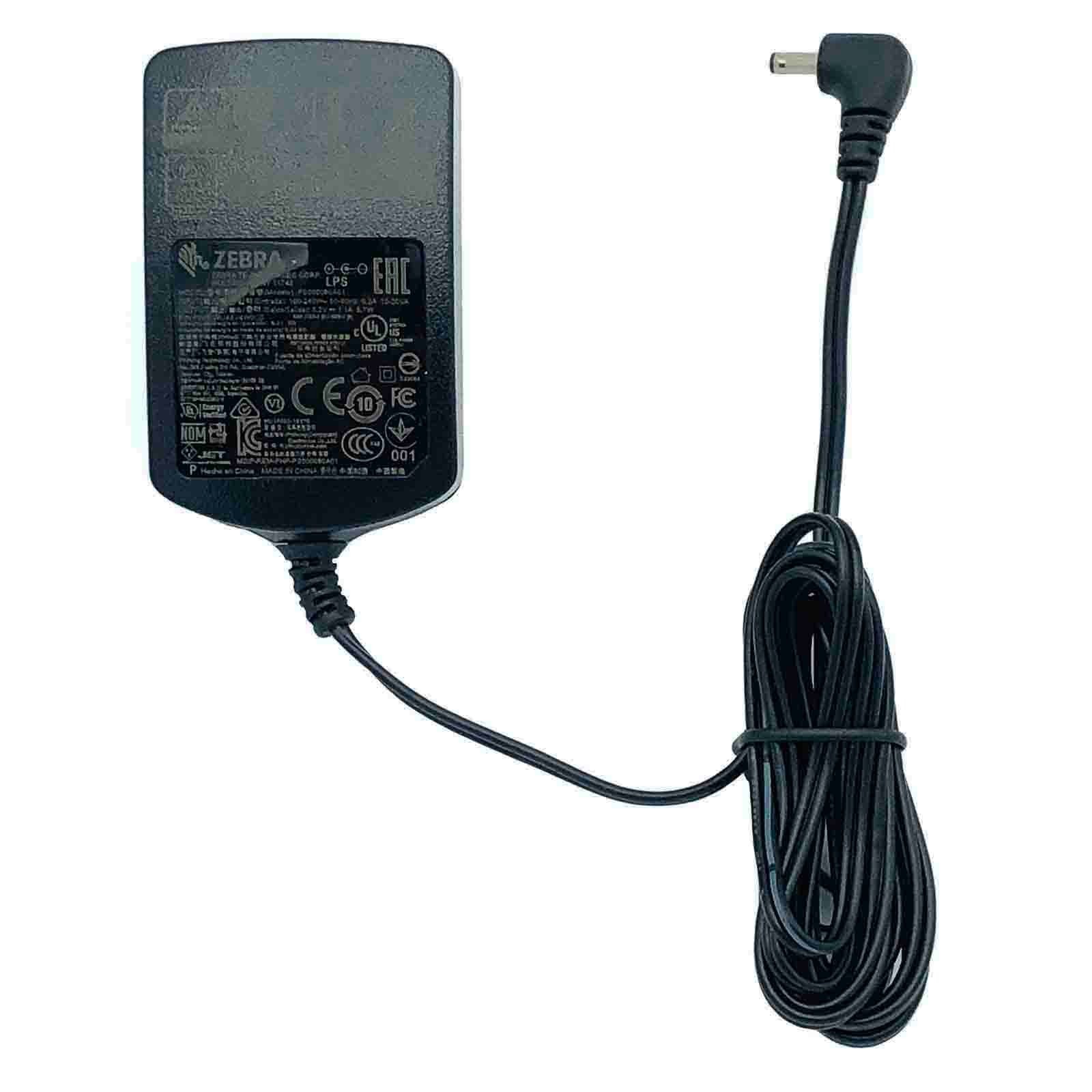 NEW Original Zebra AC Wall Power Adapter PWR-WUA5V4W0US 5.2V 1.1A PS000080A01