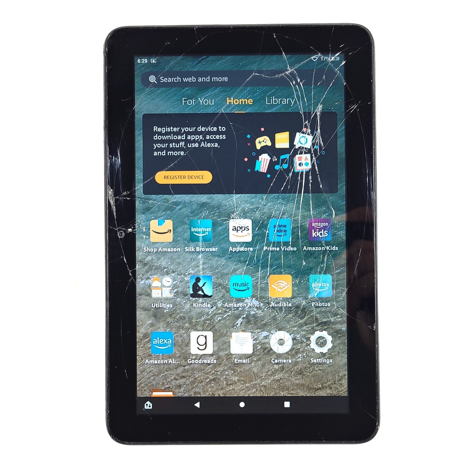 Amazon Kindle Fire 7 12th Generation 16GB Wi-Fi 7" Tablet Black READ1