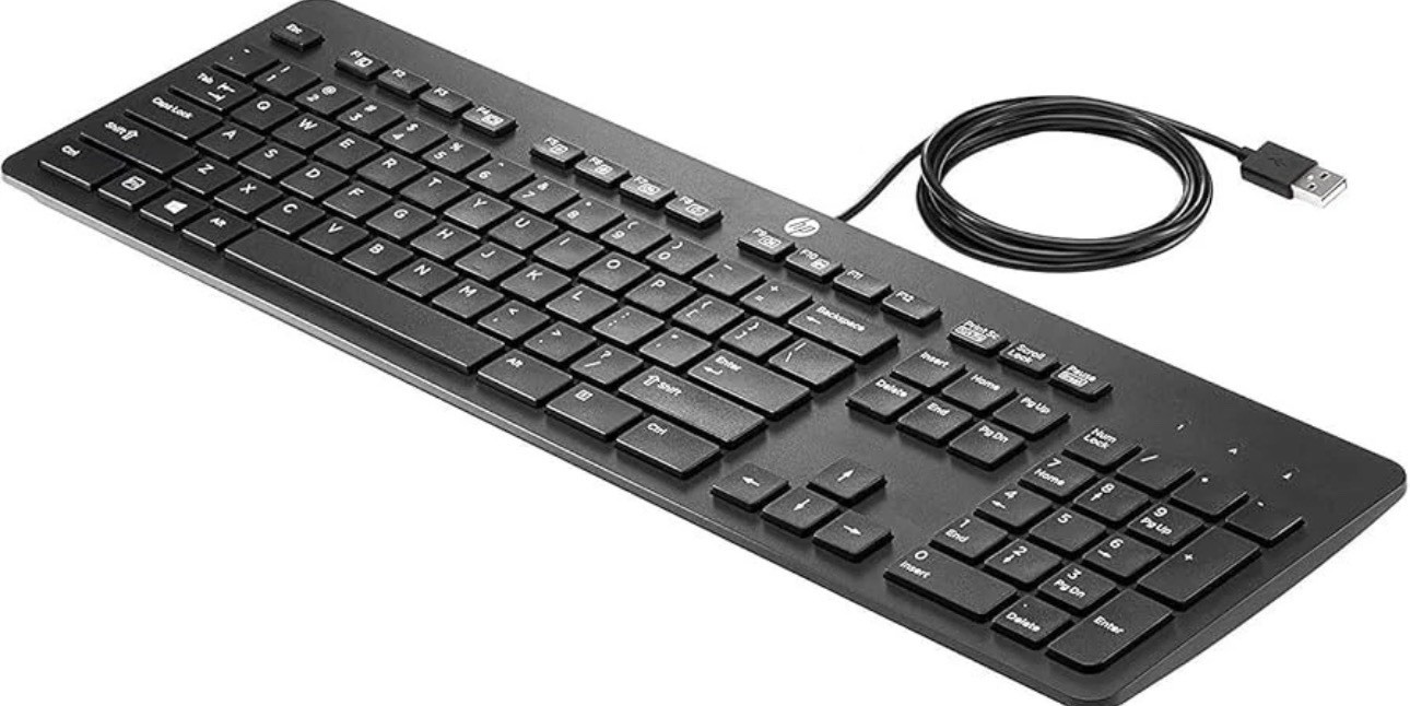 LOT (3) HP KU1469 SK2120 (803181001) Wired Keyboard 